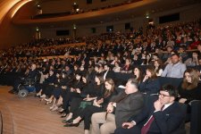 Арзу Алиева и Алена Алиева приняли участие в презентации художественного фильма «Тагиев: Школа» (ФОТО)