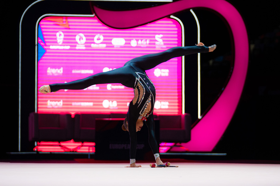 В Баку стартовал Кубок Европы по художественной гимнастике (ФОТО)