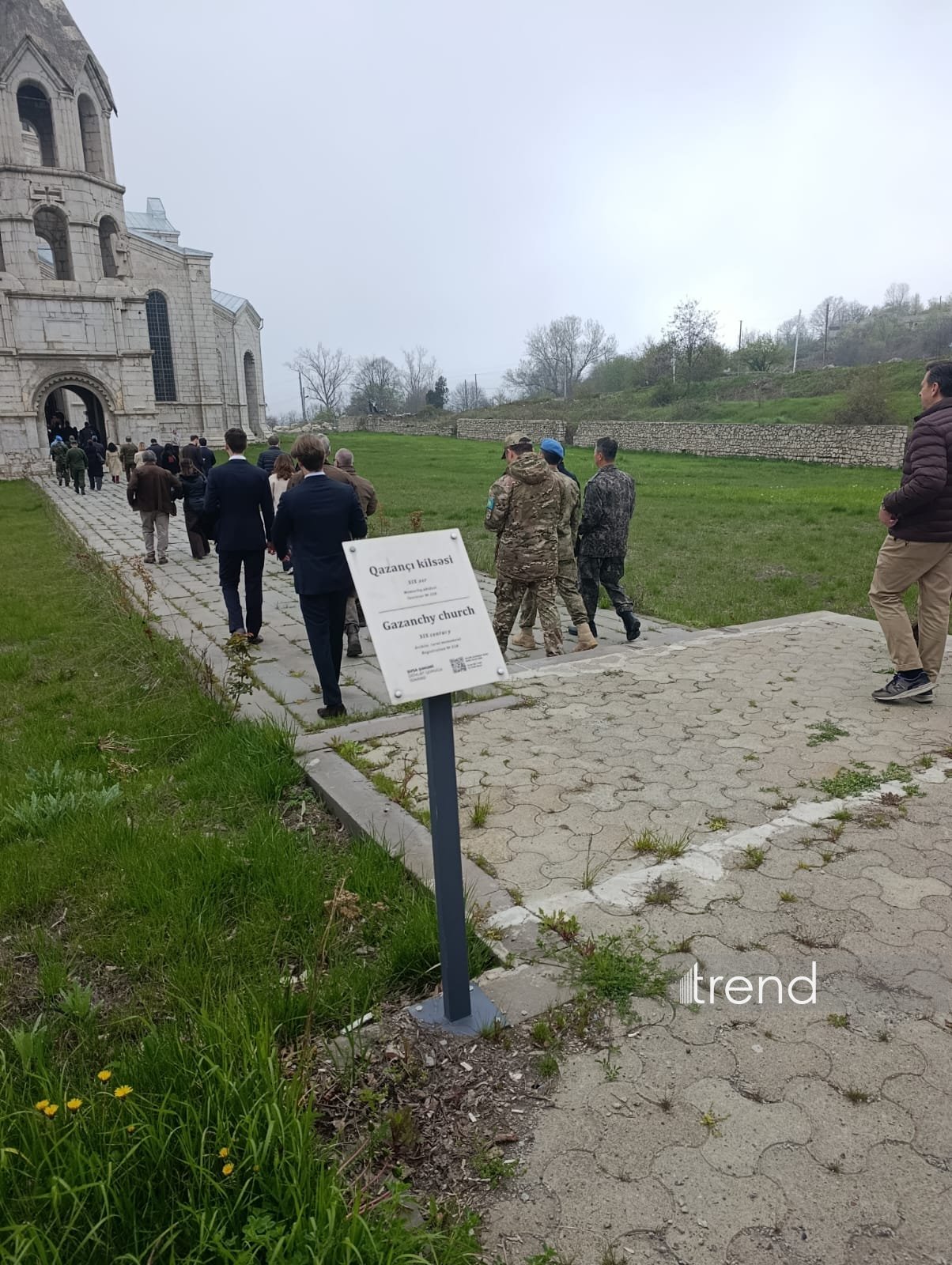 Представители дипкорпуса посетили церковь Газанчи в городе Шуша (ФОТО)