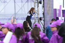 На старте и финише "Бакинского марафона 2026" был организован концерт (ФОТО)