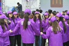 На старте и финише "Бакинского марафона 2026" был организован концерт (ФОТО)