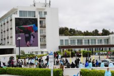 На старте и финише "Бакинского марафона 2026" был организован концерт (ФОТО)