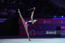 Завершился третий день Кубка Европы по художественной гимнастике в Баку (ФОТО)