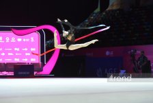 Завершился третий день Кубка Европы по художественной гимнастике в Баку (ФОТО)