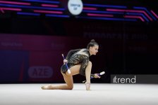 Завершился третий день Кубка Европы по художественной гимнастике в Баку (ФОТО)