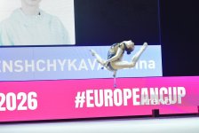Завершился третий день Кубка Европы по художественной гимнастике в Баку (ФОТО)