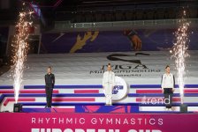 Завершился третий день Кубка Европы по художественной гимнастике в Баку (ФОТО)