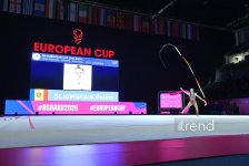 Завершился третий день Кубка Европы по художественной гимнастике в Баку (ФОТО)