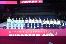 Завершился третий день Кубка Европы по художественной гимнастике в Баку (ФОТО)