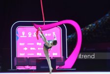 Завершился третий день Кубка Европы по художественной гимнастике в Баку (ФОТО)
