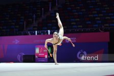 Завершился третий день Кубка Европы по художественной гимнастике в Баку (ФОТО)