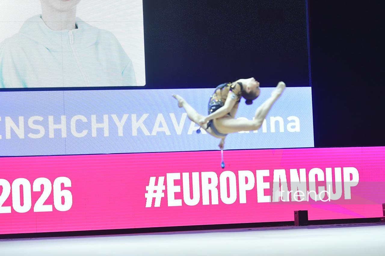 Завершился третий день Кубка Европы по художественной гимнастике в Баку (ФОТО)