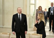 От имени Президента Ильхама Алиева дан рабочий ужин в честь Председателя Совета министров Италии (ФОТО)