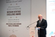 В штаб-квартире ИСЕСКО состоялась церемония награждения первых победителей «Премии культурного наследия Натаван» (ФОТО)