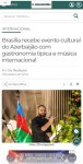 "День азербайджанской культуры" в бразильских СМИ (ФОТО)