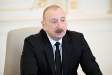 Президент Ильхам Алиев выступил в формате видеосвязи на 8-м Саммите Европейского политического сообщества (ФОТО/ВИДЕО)