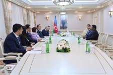 Сахиба Гафарова встретилась с генсеком Межпарламентского союза (ФОТО)