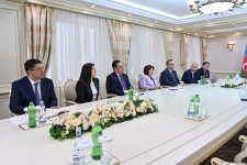 Сахиба Гафарова встретилась с генсеком Межпарламентского союза (ФОТО)