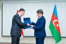 Рашад Исмаилов встретился с грузинским коллегой (ФОТО)