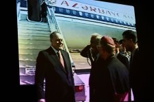 В Центре Гейдара Алиева продемонстрирован фильм «По следам одного визита», посвященный общенациональному лидеру (ФОТО)