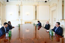 Президент Ильхам Алиев принял генерального секретаря Межпарламентского союза (ФОТО)
