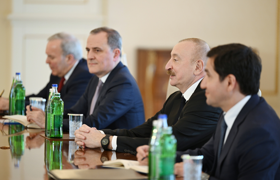 Президент Ильхам Алиев принял делегацию, возглавляемую верховным представителем Европейского союза (ФОТО)
