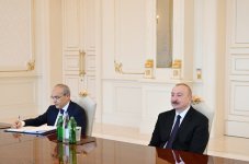 Президент Ильхам Алиев принял делегацию во главе с президентом группы Исламского банка развития (ФОТО/ВИДЕО)