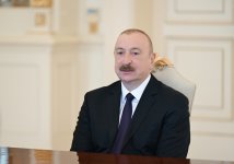 Президент Ильхам Алиев принял делегацию во главе с президентом группы Исламского банка развития (ФОТО/ВИДЕО)