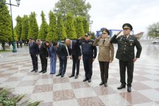 В Хачмазском районе состоялась конференция, посвященная 103-й годовщине со дня рождения общенационального лидера Гейдара Алиева (ФОТО)