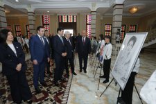 В Хачмазском районе состоялась конференция, посвященная 103-й годовщине со дня рождения общенационального лидера Гейдара Алиева (ФОТО)