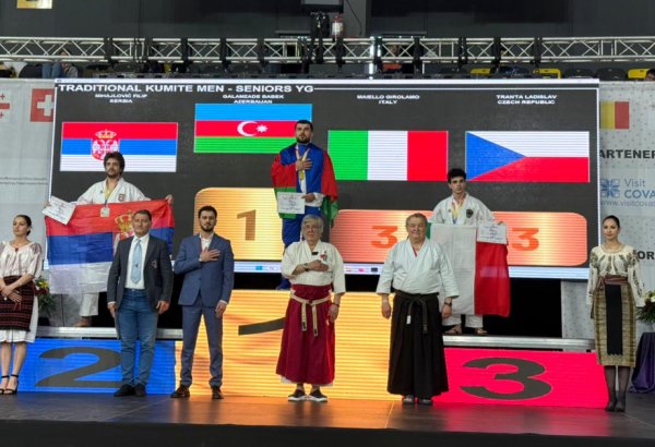 Азербайджанский каратист стал чемпионом Европы