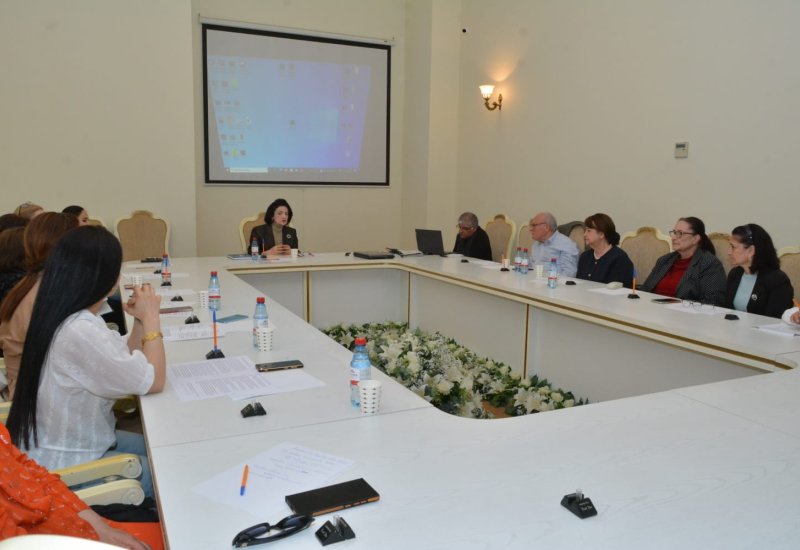 В Союзе композиторов Азербайджана состоялась конференция "Гейдар Алиев-103" (ФОТО)