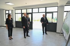 Президент Ильхам Алиев и Первая леди Мехрибан Алиева приняли участие в открытии села Шукюрбейли Джебраильского района (ФОТО)