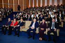 В Шеки прошел вечер "Общенациональный лидер Гейдар Алиев и культурные ценности Азербайджана" (ФОТО)