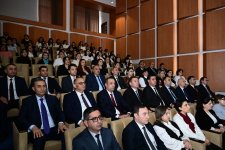 В Шеки прошел вечер "Общенациональный лидер Гейдар Алиев и культурные ценности Азербайджана" (ФОТО)