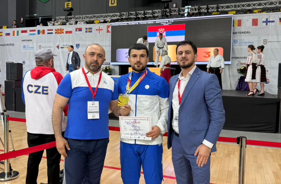Азербайджанский каратист стал чемпионом Европы