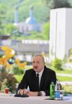 Президент Ильхам Алиев встретился в городе Зангилан с жителями, заложил фундамент отеля Zangilan City Park Hotel (ФОТО)