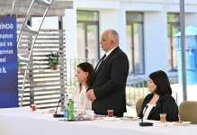 Президент Ильхам Алиев встретился в городе Зангилан с жителями, заложил фундамент отеля Zangilan City Park Hotel (ФОТО)