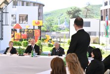 Президент Ильхам Алиев встретился в городе Зангилан с жителями, заложил фундамент отеля Zangilan City Park Hotel (ФОТО)