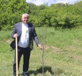 В Ходжалы прошла акция по посадке деревьев по случаю 103-й годовщины со дня рождения Великого лидера Гейдара Алиева (ФОТО)