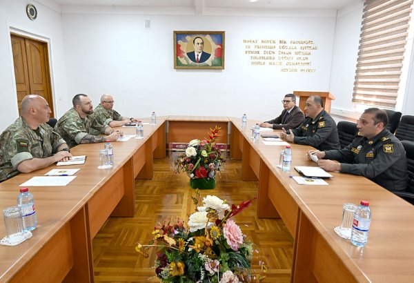 Делегация Литовской военной академии находится с визитом в Азербайджане