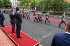 Министр обороны Азербайджана посетил Словакию с официальным визитом (ФОТО)