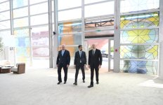 Президент Ильхам Алиев ознакомился с работами, проводимыми на территории Бакинского Олимпийского стадиона в связи с WUF13 (ФОТО/ВИДЕО)