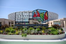 Президент Ильхам Алиев ознакомился с работами, проводимыми на территории Бакинского Олимпийского стадиона в связи с WUF13 (ФОТО/ВИДЕО)