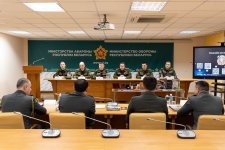 Состоялась рабочая встреча представителей Азербайджана и Беларуси в области военной информации (ФОТО)