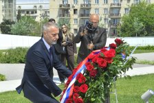 Председатель Национального совета Словакии посетил Парк Победы в Баку (ФОТО)