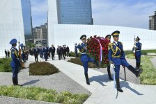Председатель Национального совета Словакии посетил Парк Победы в Баку (ФОТО)