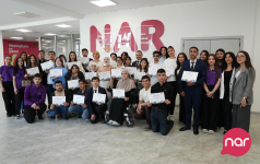 «Nar» в рамках WUF13 наградил участников инклюзивной программы стажировки (ФОТО)