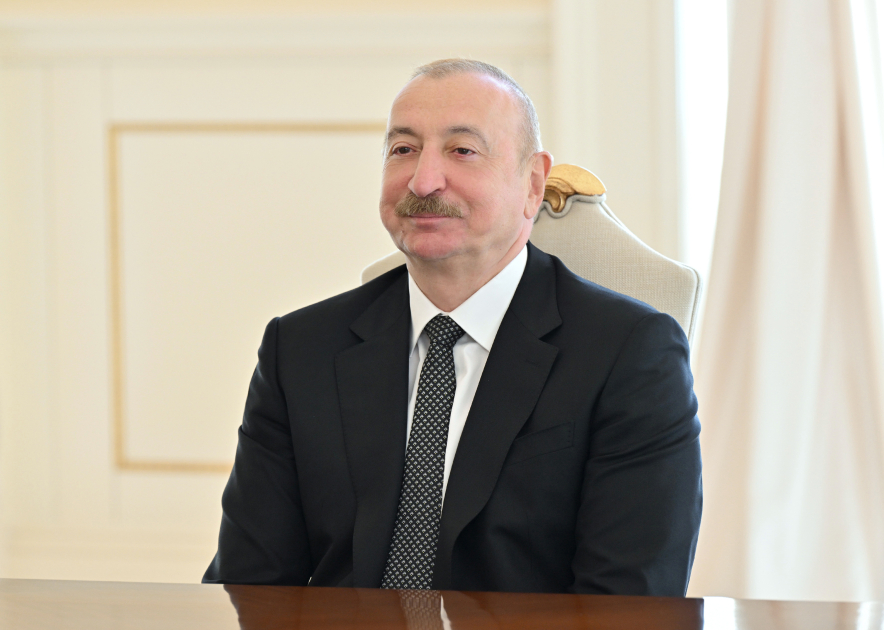 Президент Ильхам Алиев принял делегацию во главе с председателем Национального совета Словакии (ФОТО)