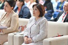 В Азербайджане женщины вносят важный вклад в восстановительные работы на освобожденных территориях - Сахиба Гафарова (ФОТО)